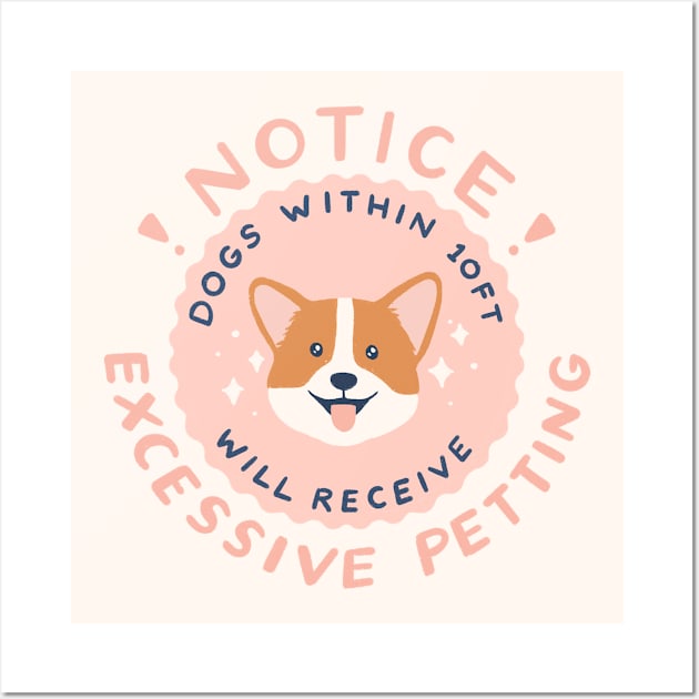 NOTICE: Dog Petter Wall Art by leanzadoodles